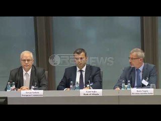 Ora News – Sejko në konferencën e 7-të të Bankës Qendrore Evropiane në Frankfurt