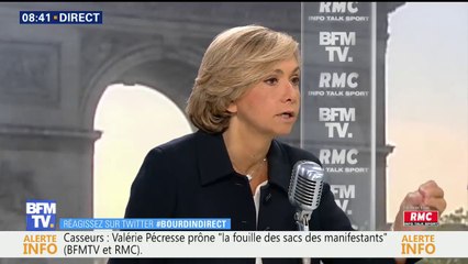 Pécresse: "Mélenchon met de l’huile sur le feu en permanence"