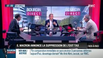 Brunet & Neumann: Emmanuel Macron annonce la suppression de l'exit tax - 03/05