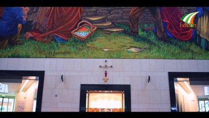 Knock യൂറോപ്പിലെ പ്രശസ്ത മരിയൻ തീർത്ഥാടന കേന്ദ്രമായ അയർലണ്ടിലെ നോക്ക് ശ്രിൻനിലെ ദൃശ്യാവിഷ്‌കാരം