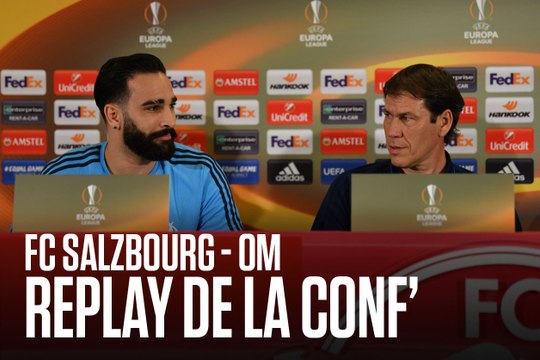 Replay | La conférence de Rudi Garcia & Adil Rami FC Salzbourg - OM