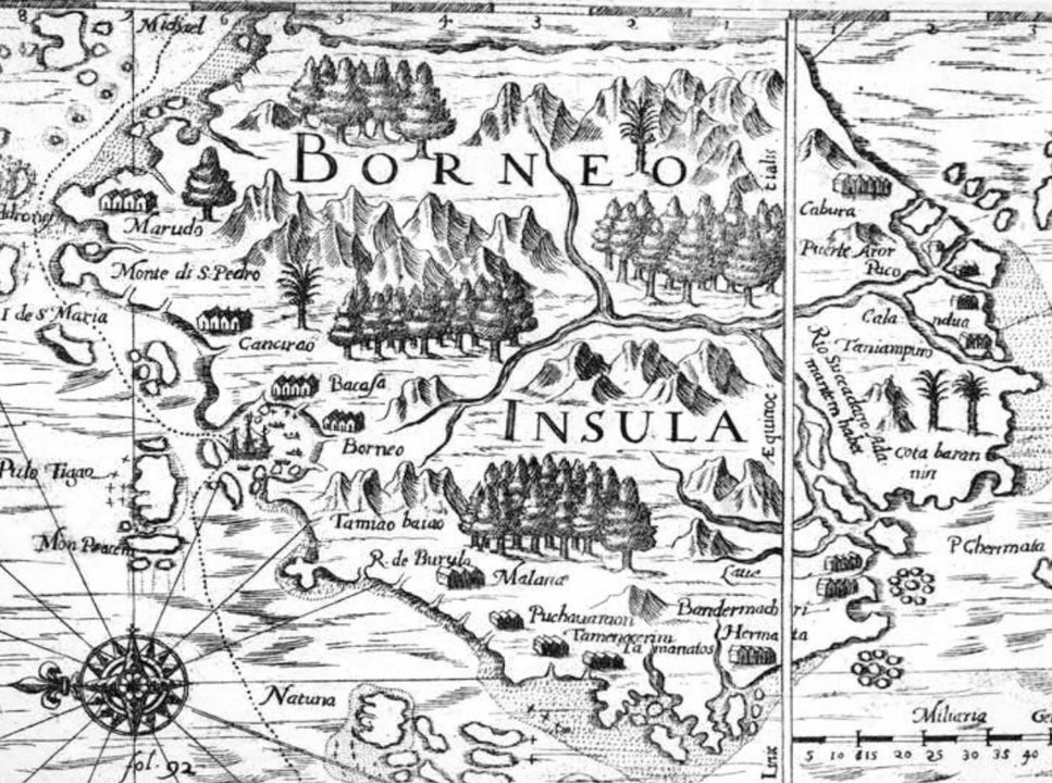 Bornéo et son commerce