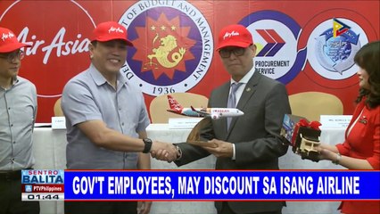 #SentroBalita: Gov't employees, may discount sa isang airline