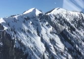 Explosives Trigger Controlled Avalanche in British Columbia