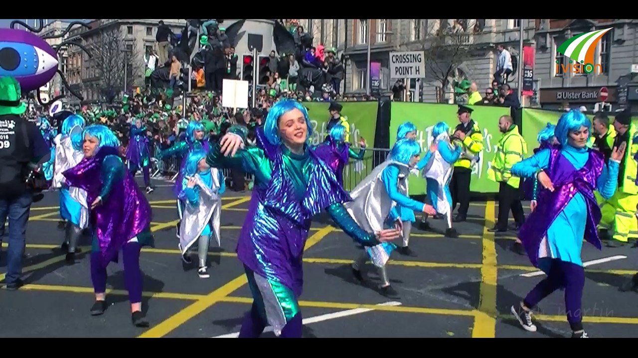 Magician Gopinath Muthukad on Saint Patrick’s Day in Dublin Ireland