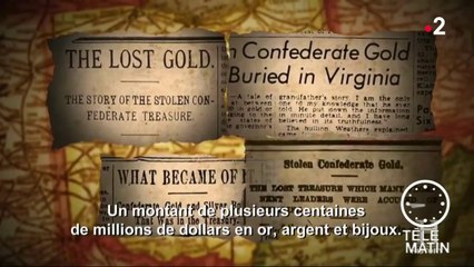 TV Ailleurs – « The curse of civil war gold » (La malédiction de l'or de la guerre civile)