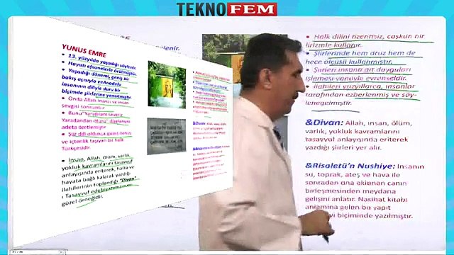ygs lys edebiyat Halk Edebiyati - Tekke ve Tasavvuf Edebiyatinin Temsilcileri