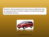 Pune to Mumbai Cab & Taxi Service - Allied Car Rental