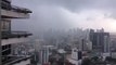 Fuerte lluvia con actividad eléctrica sobre la ciudad de Panamá, eviten caminar al descubierto, no guarecer bajo Arboles, ni bajo postes del tendido eléctrico,