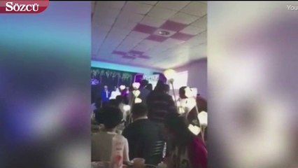 Düğünde akıl almaz olay