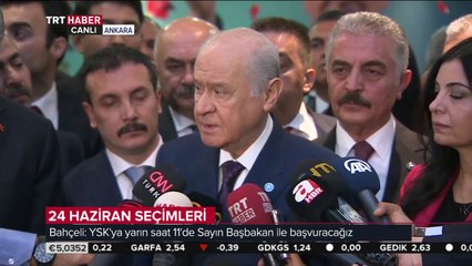 MHP Genel Başkanı Devlet Bahçeli'den 100 bin imza için FETÖ uyarısı
