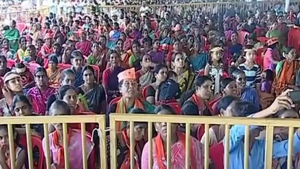 下载视频: PM Narendra Modi latest speech at a Public Rally in Chamarajanagar, Karnataka.