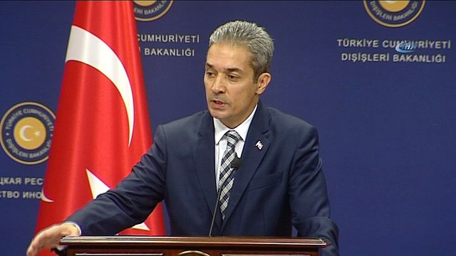 Dışişleri Bakanlığı Sözcüsü Hami Aksoy: 'Yurtdışında seçmen olabilmek için yurtdışı seçmen kütüğüne kayıt olmak gerekiyor. Bu hakka sahip seçmenler 60 ülkede 123 temsilcilikte açılan sandıklarda oy kullanabilecek'