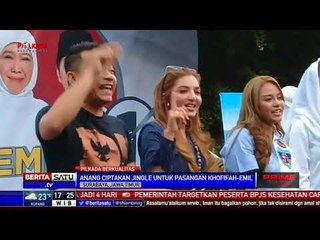 Anang Ciptakan Jingle Kampanye Khoffifah-Emil Dardak
