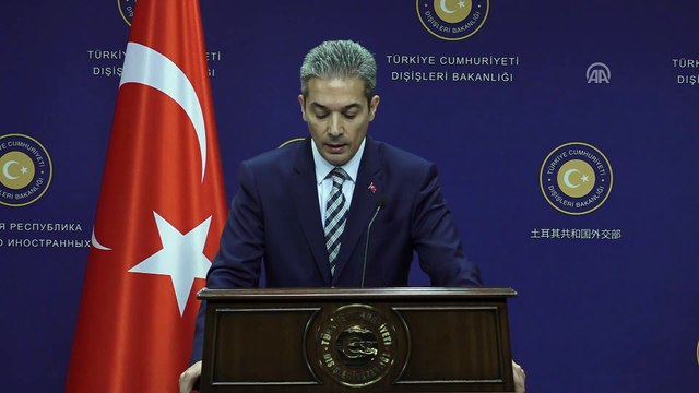 Dışişleri Bakanlığı Sözcüsü Aksoy: '(Suriye) Siyasi çözüm sağlanmadığı sürece rejimin insanlığa karşı işlediği suçların sonu gelmeyecek' - ANKARA