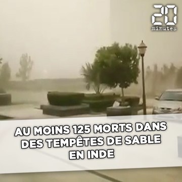 Au moins 125 morts dans des tempêtes de sable mortelles en Inde