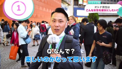 【衝撃!!】男性が彼女にしたい女性は〇〇だった!!【オトナのイヴイヴガールズ】