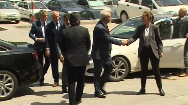 BBP Genel Sekreteri Üzeyir Tunç, İttifak Görüşmesi İçin AK Parti Genel Merkezi’ne Geldi