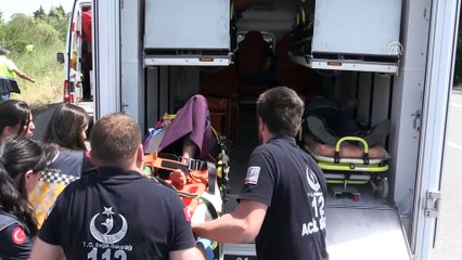 Anadolu Otoyolu'nda trafik kazası: 6 yaralı - DÜZCE