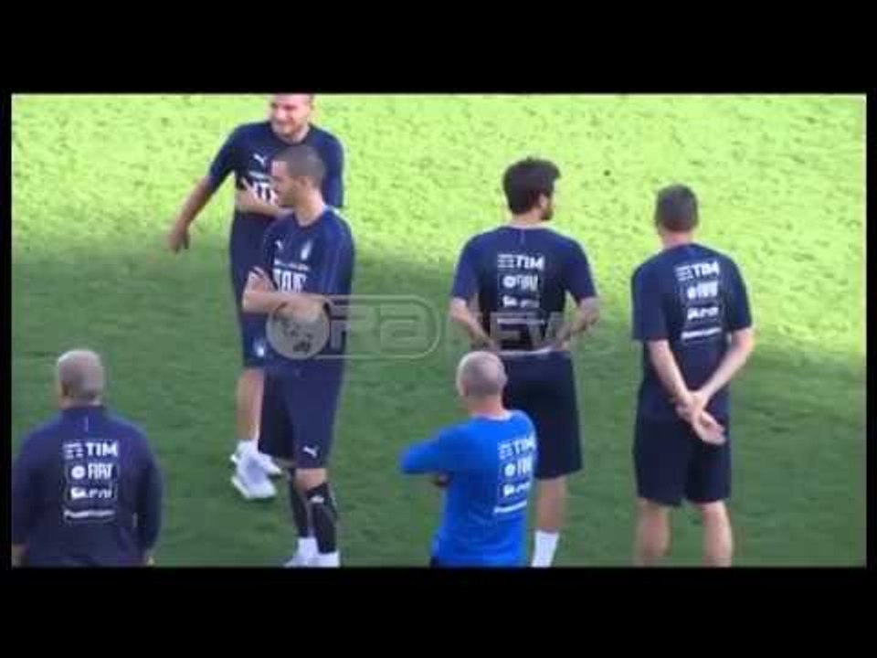 Ora News – Stërvitja e të kaltërve të Venturës para përballjes së mbrëmjes