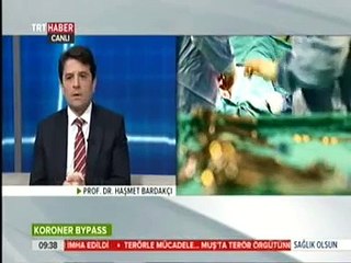 Koroner Bypass / Prof. Dr. Haşmet Bardakçı / TRT Haber