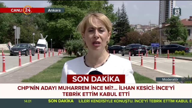 İlhan Kesici: İnce'yi tebrik ettim
