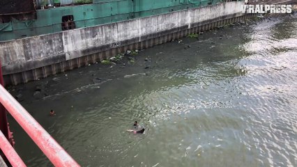 Kids Swim Pasig River