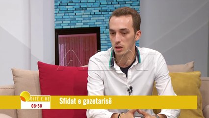 "Dite e Re" - 10.10.2017  i ftuar gazetari  Adrian Kerimi