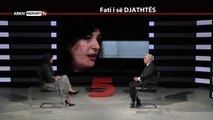 Report Tv, 5 Pyetjet nga Babaramo e ftuar Jozefina Topalli - Pjesa e Pare