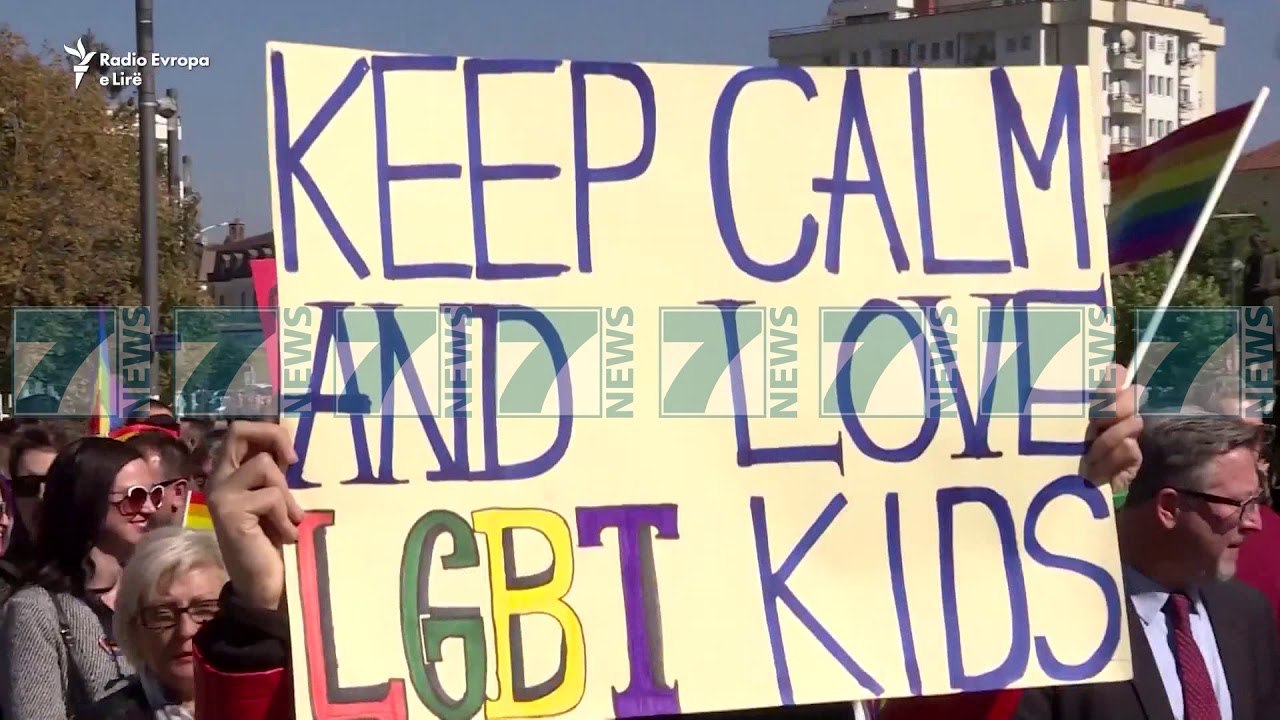 PARADA E KOMUNITETIT LGBT NE PRISHTINE - News, Lajme - Kanali 16