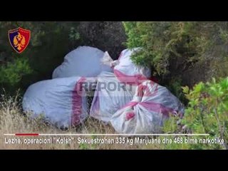 Скачать видео: Report TV - Sekuestrohen 335 kg drogë në Lezhë, kapen dy trafikantët