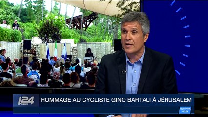 Hommage à Gino Bartali à Jérusalem