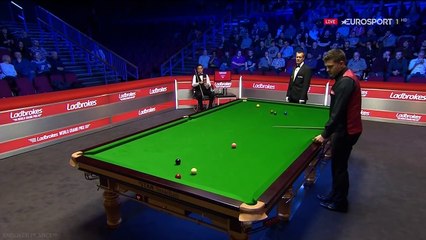 4 SNOOKERS-! OK, NO PROBLEM! Incredible Steal of Snooker Frame!!! Tactical Battle!