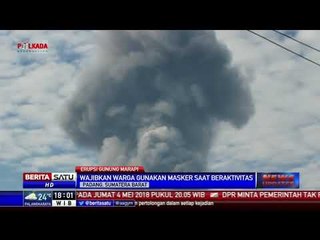 Gunung Marapi Semburkan Abu Vulkanik Setinggi 4000 Meter