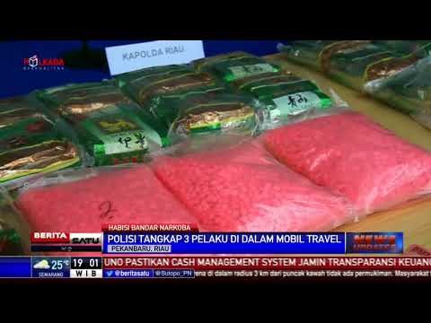 Polda Riau Gagalkan Peredaraan 55 Kg Sabu dan 46 Ribu Pil Ekstasi