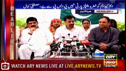 Headlines 1700 3rd May 2018