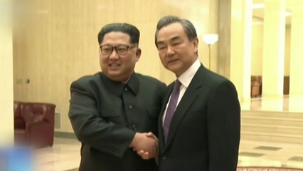 왕이 中 외교부장, 김정은 위원장 면담..."협조 강화 원해" / YTN