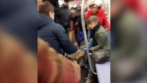 Pitbull muerde a una mujer en el metro de Nueva York