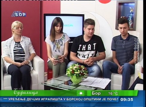 Budilica gostovanje (Ekonomsko trgovinska skola Bor), 3.maj 2018. (RTV Bor)