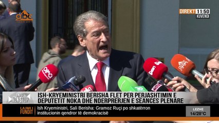 Fyerja e Ramës çoi në ndërprerje të seancës? Përgjigjet Berisha