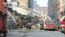 Bombeiros de São Paulo vão aguardar 48 horas para mexer na estrutura do prédio que desabou
