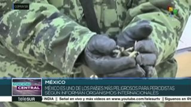 México: instauran premio en homenaje a periodistas asesinados en 2017