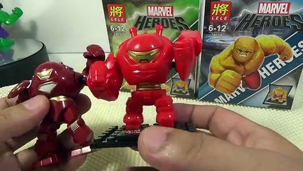 lele Thing 씽 마블 히어로즈, 중국 레고 짝퉁 피규어 장난감 조립기