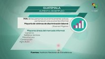 En Guatemala crece la informalidad laboral