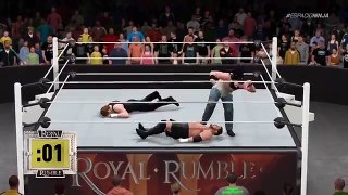 WWE 2K17 Royal Rumble 2017 | Epic Match Highlights!