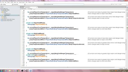Unity3D Day Night Cycle #38 Core Temperature