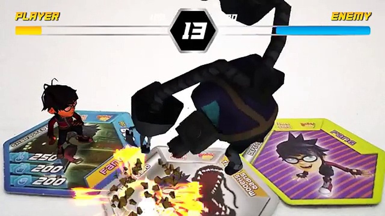 Kekuatan Fang Kartu Lama vs Kartu Baru di Choki Choki Boboiboy Augmented Reality Card