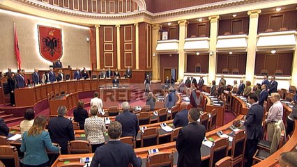 Report TV - Kuvendi 1 minutë heshtje për ish-ministrin Dritan Prifti