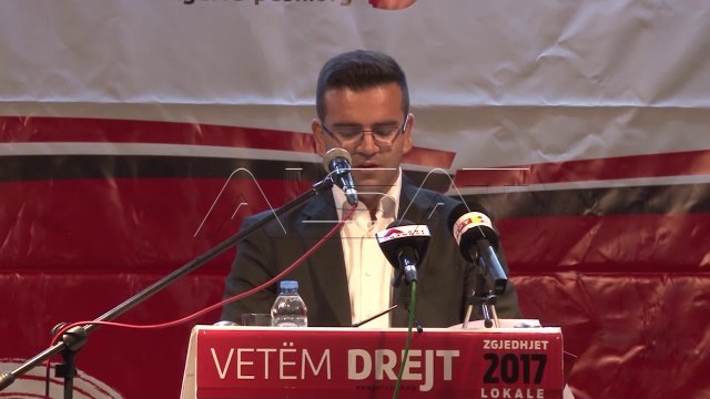 Даути ја претстави својата програма пред жителите на Цетинска