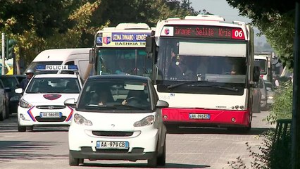 Maratona, transporti publik i reduktuar - Top Channel Albania - News - Lajme